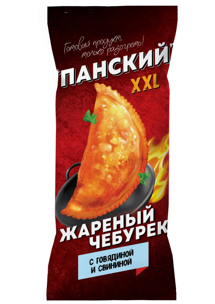 Чебуреки “Панские” XXL Жареные с говядиной и свининой